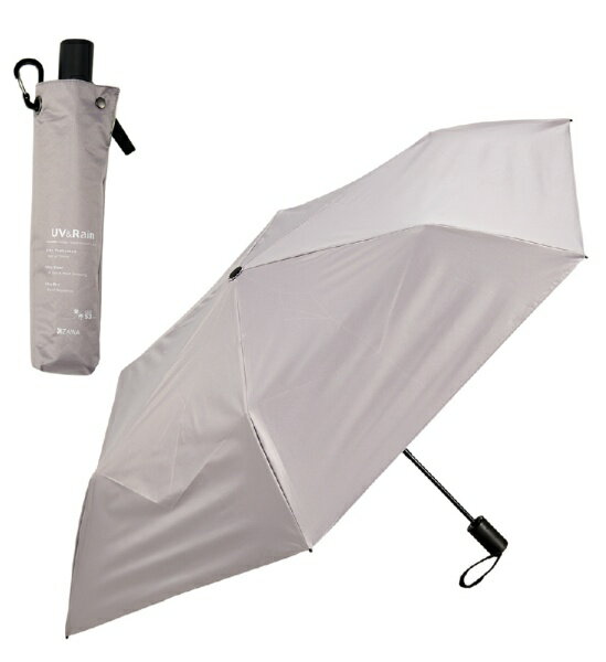 Umbrella - KIZAWA｜キザワ 超軽量カーボン自動開閉53cm日傘 ユニセックス urban グレー 65303-003-GY [晴雨兼用傘 /53cm]