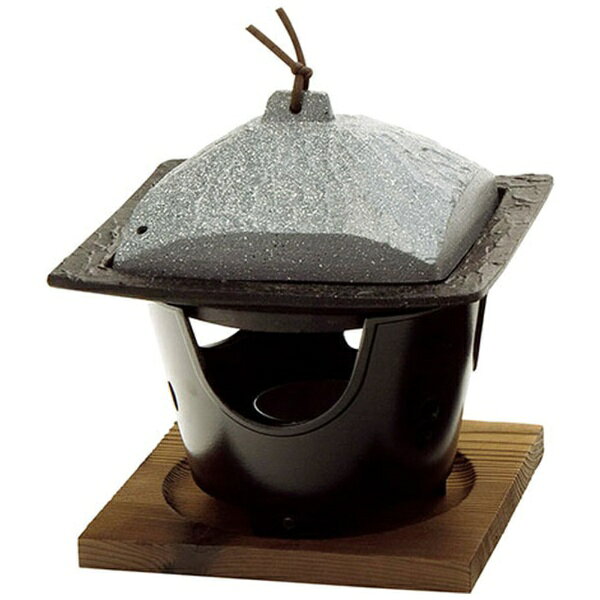 ヤマコー｜YAMACO 用美 業務用 アルミ蓋付角陶板（石目）yamaco21507