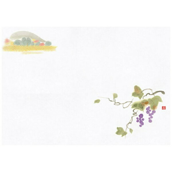 ヤマコー｜YAMACO 用美 業務用 尺1お手元まっと 花景色 山ぶどう（100枚入）yamaco64966