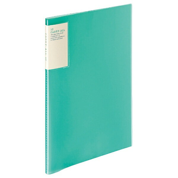 KOKUYO｜コクヨ ラ-5002G クリヤーブック キャリーオールA4 グリーン[ラ5002G]