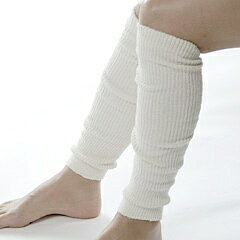 楽天ビック(ビックカメラ×楽天)の砂山靴下｜Sunayama Socks じんわりあたためるふくらはぎウォーマー（ふくらはぎまわり：18〜40cm 丈：約42cm） オフホワイト｜アングル2