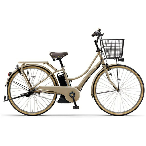 YAMAHA｜ヤマハ 電動アシスト自転車 PAS PAS Ami パス アミ マカロンラテ PA26A [26インチ /3段変速]【キャンセル・返品不可】 【代金引換配送不可】