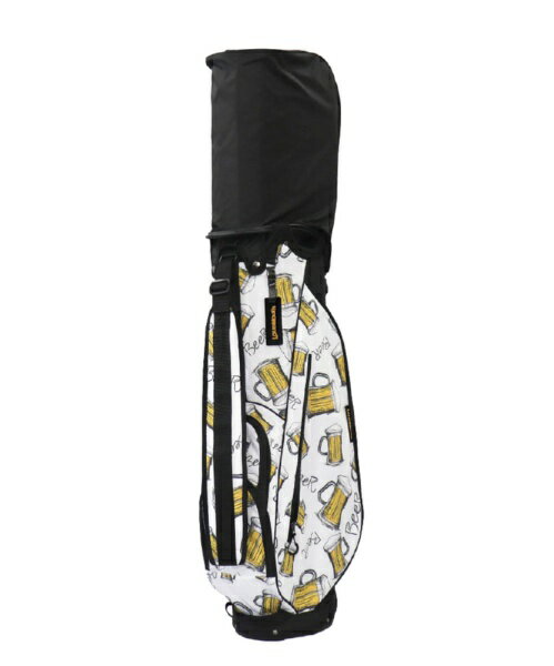 Candy Bag - ラウドマウスゴルフ｜Loud Mouth Golf 超軽量Ultra Lightスタンドバッグ Brewskis White 866999 [46インチ対応 /4分割 /約1.38kg]
