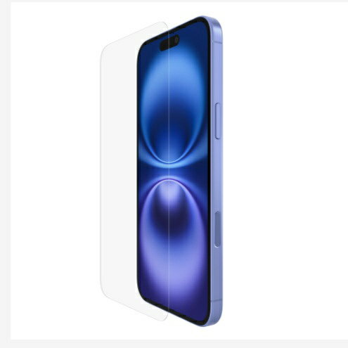 BELKIN｜ベルキン ScreenForce iPhone 16 Plus/15 Plus/14 Pro Max用 UltraGlass 2 Lite 反射防止スクリーンプロテクター OVA274QC