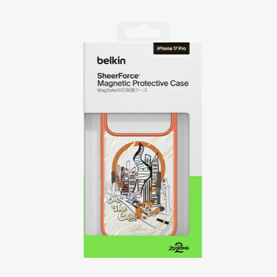 BELKIN｜ベルキン SheerForce iPhone 17 Pro用 MagSafe対応保護ケース ズートピア ...