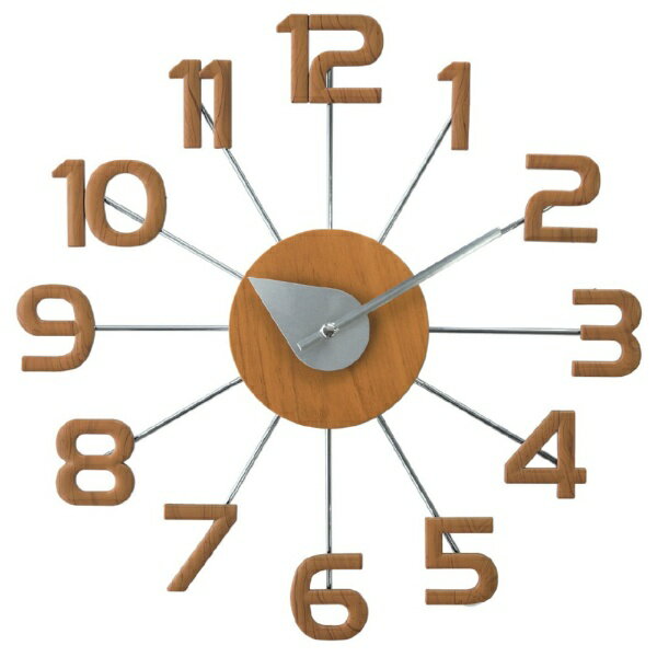 ジョージ・ネルソン｜George Nelson フェリス・ウォール・クロック NELSON CLOCK（ネルソンクロック） ウッド GN41167WD