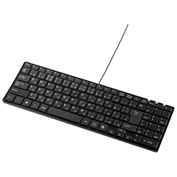 サンワサプライ｜SANWA SUPPLY キーボード ブラック SKB-SL19BK [有線 /USB /W345×D115×H19mm /1.5m]【rb_ keyboard_cpn】