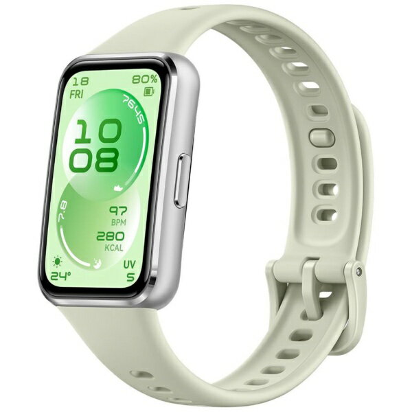 【エントリーで最大2万ポイント当たる｜4/23まで】 HUAWEI｜ファーウェイ HUAWEI Band 11 Aluminum Edition Green CDYB29GR