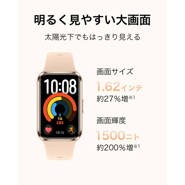 【エントリーで最大2万ポイント当たる｜4/23まで】 HUAWEI｜ファーウェイ HUAWEI Band 11 Aluminum Edition Green CDYB29GR - Image 2