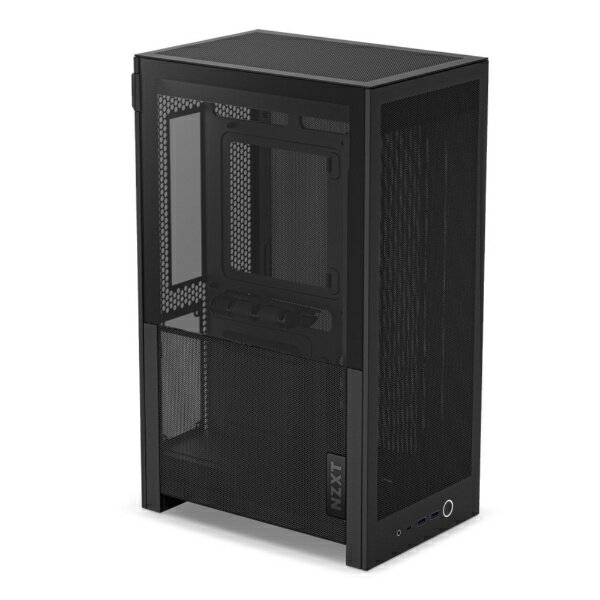 NZXT｜エヌゼットエックスティー H2 FLOW ブラック miniITX対応 PCケース ブラック CI-H21FB-01