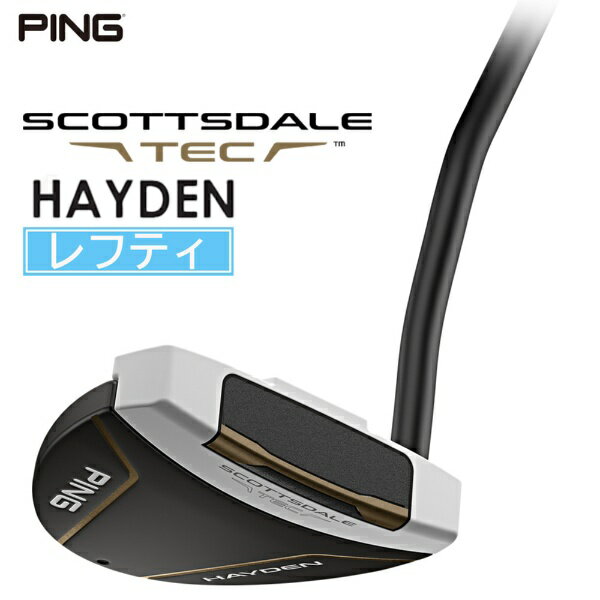 ピン｜PING レフティ パター SCOTTSDALE TEC HAYDEN [33インチ /メンズ /左利き用]