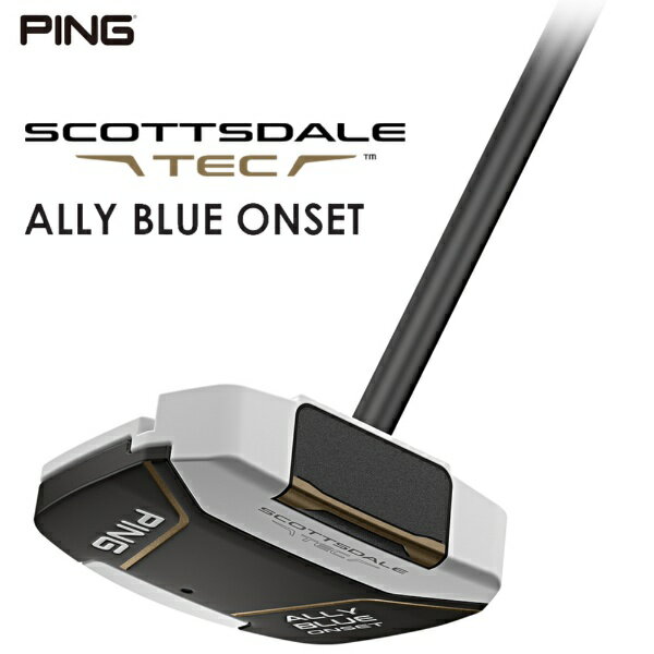 ピン｜PING パター SCOTTSDALE TEC ALLY BLUE ONSET CB [36インチ /メンズ /右利き用]