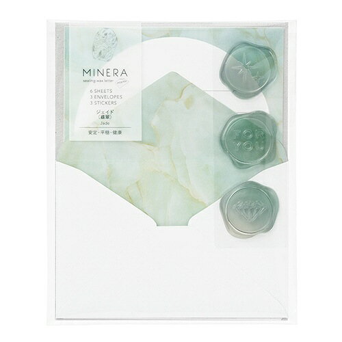 【2026年03月09日発売】 マルアイ MINERAミニレター ジェイド