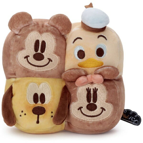 【2026年04月25日発売】 タカラトミーアーツ｜TAKARA TOMY ARTS ディズニーキャラクター Nuiパン ぬいぐるみS ちぎりパン ミッキーマウス・ミニーマウス・ドナルドダック・プルート【発売日以降のお届け】