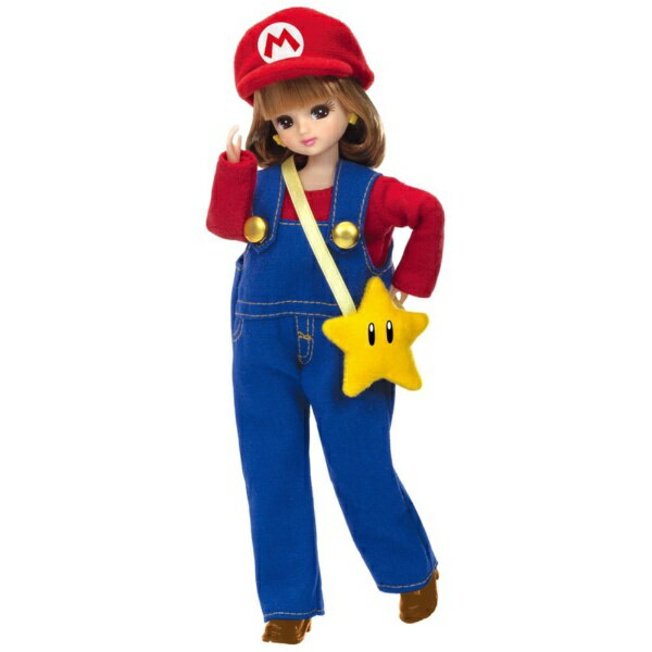 【2026年04月18日発売】 タカラトミー｜TAKARA TOMY リカちゃん スーパーマリオ リカちゃん マリオスタイル【発売日以降のお届け】