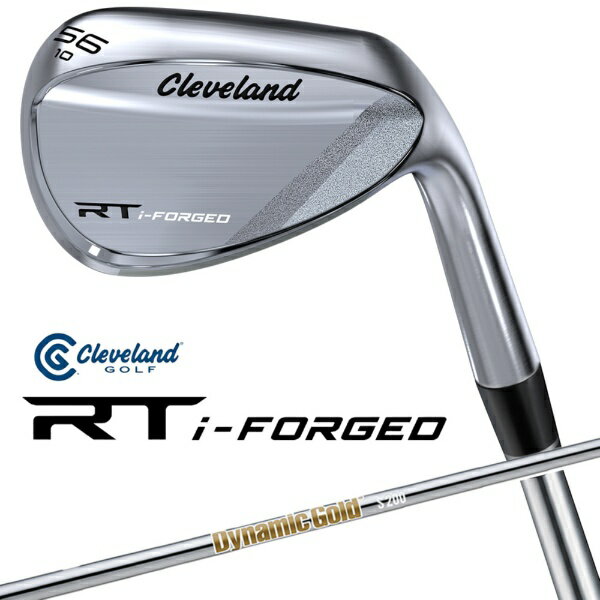 クリーブランド｜Cleveland GOLF ウェッジ RTi-FORGED アールティーアイフォージド RTI-FGDGWG [Wedge /48° /10° /ダイナミックゴールドシャフト /S200 /右利き用]【2026年4月4日発売予定】発売日以降のお届け