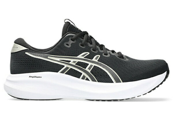 ASICS - アシックス｜asics ランニングシューズ GEL-EXCITE 11 Black×Meteor Grey 1011C079 [メンズ /26.5cm /幅:ExtraWide(4E相当)]【返品交換不可】