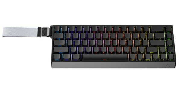 IYX ゲーミングキーボード(ラピッドトリガー対応) MU68 Pro ブラック IYX-MU68PRO-BK [有線 /USB]