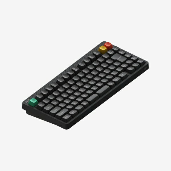 NuPhy｜ニューフィ キーボード Node75 - High-profile(Red Max軸) インクグレー n75mgrj [有線・ワイヤレス /Bluetooth・USB-A＋USB-C]