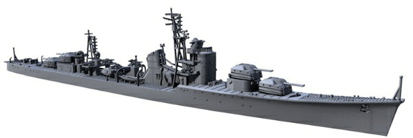 「秋月」型防空駆逐艦のバリエーション■菊水作戦時の姿を再現しています。新規に開発された「長10センチ砲室」。「秋月」型の建造行程を簡略した艦橋、煙突、後部構造物を再現
