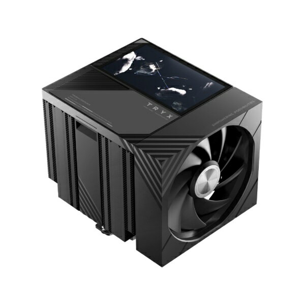 TRYX｜トライエックス CPUクーラー 120mmファンx2 [LGA1851/1700・AM5/AM4] TURRIS 620 ブラック H-T620N-DM2M-G0K