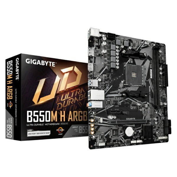 GIGABYTE｜ギガバイト マザーボード(Socket AM4) B550M H ARGB [MicroATX]