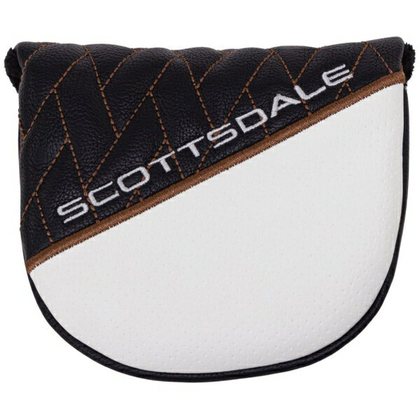 木杆用 - ピン｜PING パターカバー SCOTTSDALE TEC(マレット) ブラック×ホワイト 38841-01