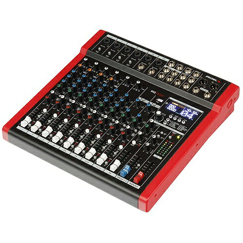 Proel�åץ����� �̥���ѥ��ȥߥ�������12ch FX��USB��Bluetooth��� MQ1222X 12 Channel Mixer with 99 Effects and BT/USB MQ1222XJP