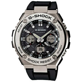 カシオ｜CASIO G-SHOCK（G-ショック） 「G-STEEL MULTI BAND 6（Gスチール マルチバンド6）」 GST-W110-1AJF【国内正規品】[GSTW1101AJF]