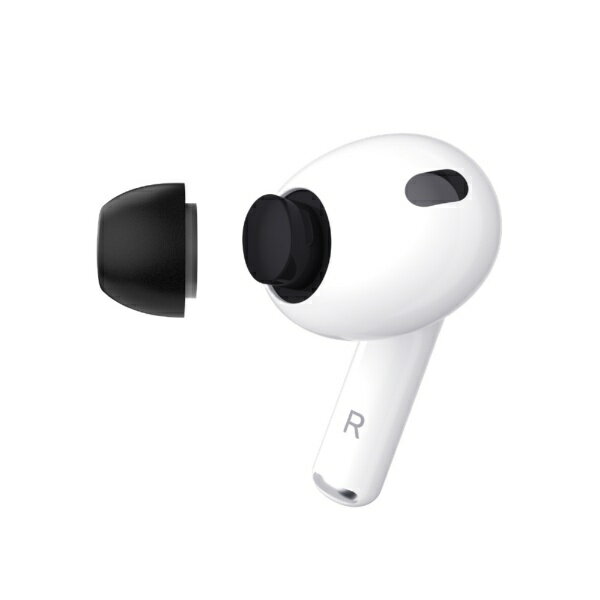 keybudz｜キーバッズ HYPERFOAM Comfort イヤーチップ for AirPodsPro3 XSサイズ ブラック KB28465APP3