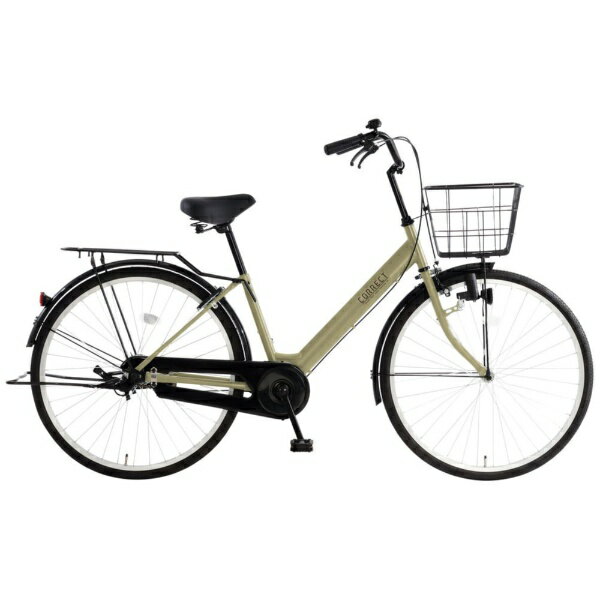 ダイニチ 自転車 CORRECT コレクト ベージュ KVP26B [26インチ]【キャンセル・返品不可】 【代金引換配送不可】