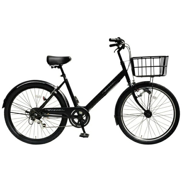 ダイニチ 自転車 DRAGUNOV ドラグノフ マットブラック KVB266BH [外装6段 /26インチ]【キャンセル・返品不可】 【代金引換配送不可】