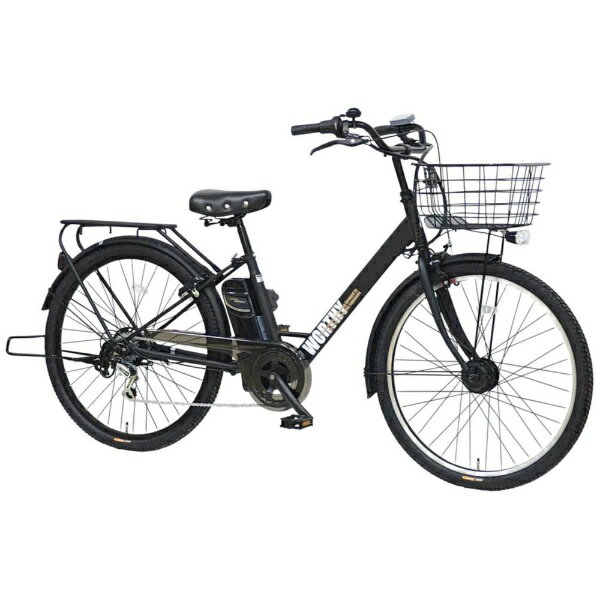 Electric Assisted Bicycles - ダイニチ｜DAINICHI 電動アシスト自転車 WORTHY ワージーASSIST マットブラック FBEV266BHR2 [26インチ /6段変速]【キャンセル・返品不可】 【代金引換配送不可】