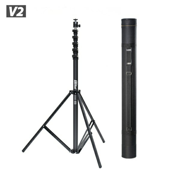 LUMICA｜ルミカ ハイアングル撮影用一脚[Bi Rod（ビーアイロッド) 6C-4500V2]＋専用三脚セット [4.5m / 6段 / カーボン] Bi Rod G80308