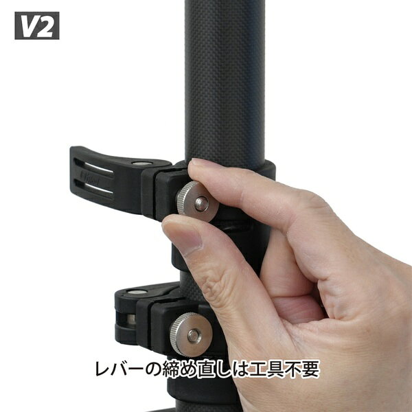 LUMICA｜ルミカ ハイアングル撮影用一脚[Bi Rod（ビーアイロッド) 6G-2000V2]＋専...