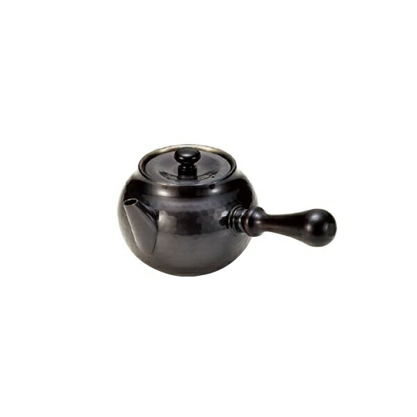 Copper Teapots - 新光金属｜SHINKOUKINZOKU BC-101黒銅仕上げ 鎚目急須 （横手）