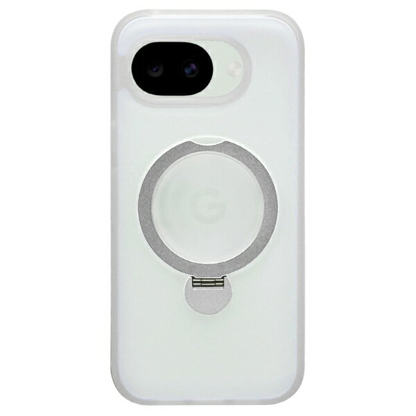 ラスタバナナ Google Pixel 10a ZEROSAFE 極 回転スタンド 磁力充電対応 フロストホワイト 9373P10AZSFWH