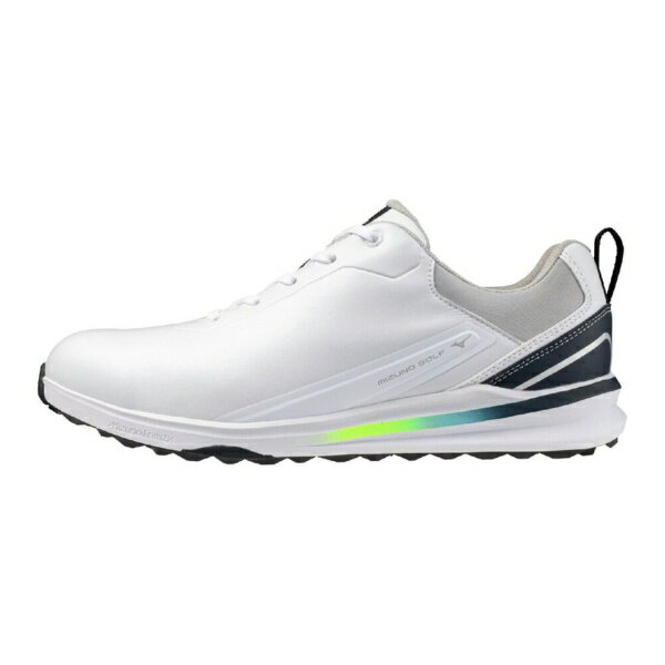 MIZUNO - mizuno｜ミズノ ゴルフシューズ メンズ ネクスライトエナジーII ワイド ホワイト×ブルー×イエロー 51GQ2642 [メンズ /26.0cm /幅:4E]