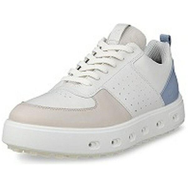 ��������ecco ����ե��塼�� STREET720 ���ȥ꡼�ȡ����֥�ȥ�����ƥ� WHITE��GRAVEL��DUSTY BLUE EG110703 [��ǥ�...