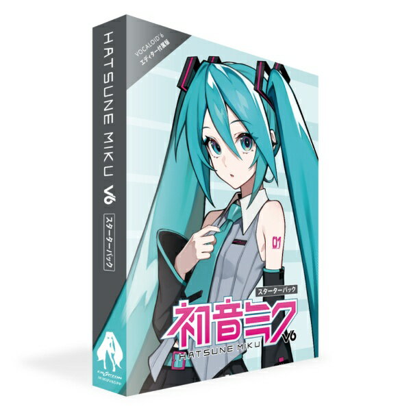 【2026年04月14日発売】 Crypton Future Media｜クリプトン・フューチャー・メディア 初音ミク V6 スターターパック MIKUV6SPP