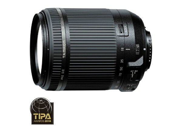 タムロン｜TAMRON カメラレンズ 18-200mm F/3.5-6.3 Di II VC APS-C用 ブラック B018 ニコンF /ズームレンズ B018N