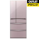 【標準設置費込み】 三菱 【アウトレット品】【要事前見積り】 6ドア冷蔵庫 (700L) MR-WX71Z-P クリスタルロゼ 「置けるスマート大容量 WXシリーズ」【生産完了品】【生産完了品】MRWX71ZP 【kk9n0d18p】
