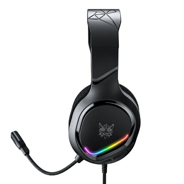 ONIKUMAGAMING ゲーミングヘッドセット 「X31 RGB」 ブラック X31BK [φ3.5mmミニプ...