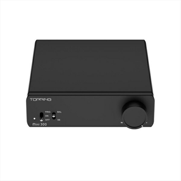 TOPPING｜トッピング コンパクトデスクトップパワーアンプ ブラック Mini300 Black