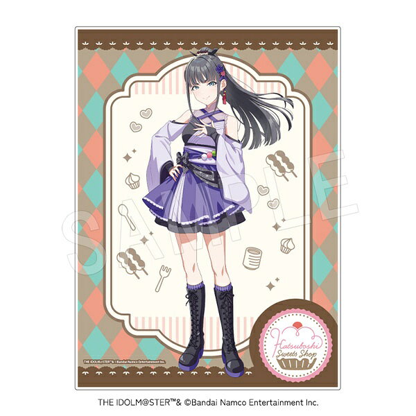 中外鉱業｜Chugai Mining 学園アイドルマスター メニューブック風ホロアクリルアートパネル スイーツver. 雨夜 燕