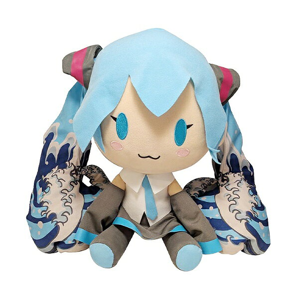 【2026年10月】 Presence｜プレゼンス 初音ミク×葛飾北斎　ぬいぐるみ　波【発売日以降のお届け】