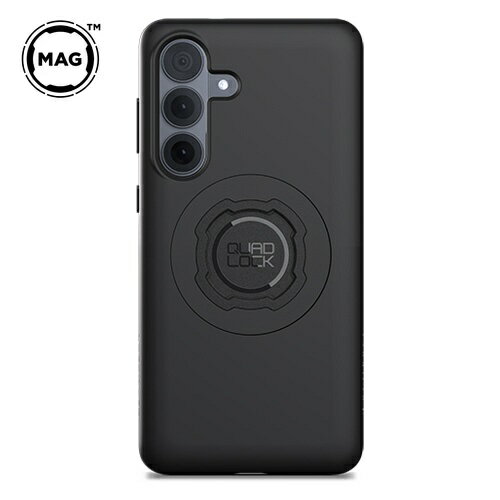 【エントリーで最大2万ポイント当たる｜6/25まで】 QUAD LOCK｜クアッドロック スマホケース MAG対応[Samsung Galaxy S26 Plus] ブラック QMC-GS26P