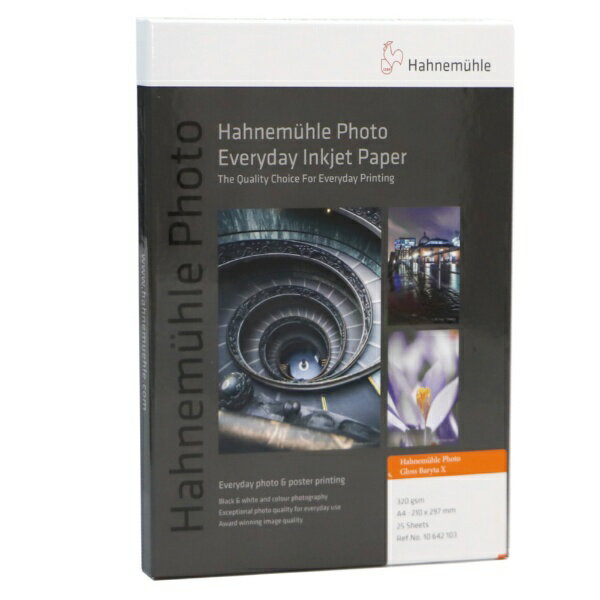 乐天商城 - ハーネミューレ｜Hahnemuhle 〔インクジェット〕フォトグロスバライタX 320gsm [A2 /25枚] 430765