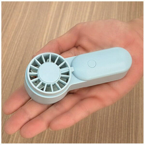 Newseed｜ニューシード 超小型・軽量ハンディファン　ベージュ ベージュ SE-MNHF01-BE