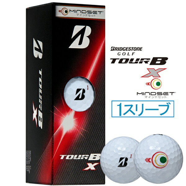 Other - ブリヂストン｜BRIDGESTONE ゴルフボール TOUR B X マインドセット ホワイト B6WXJM [3球（1スリーブ）]